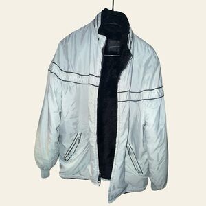 Vintage 70s Faux Fur Bomber Winter Jacket